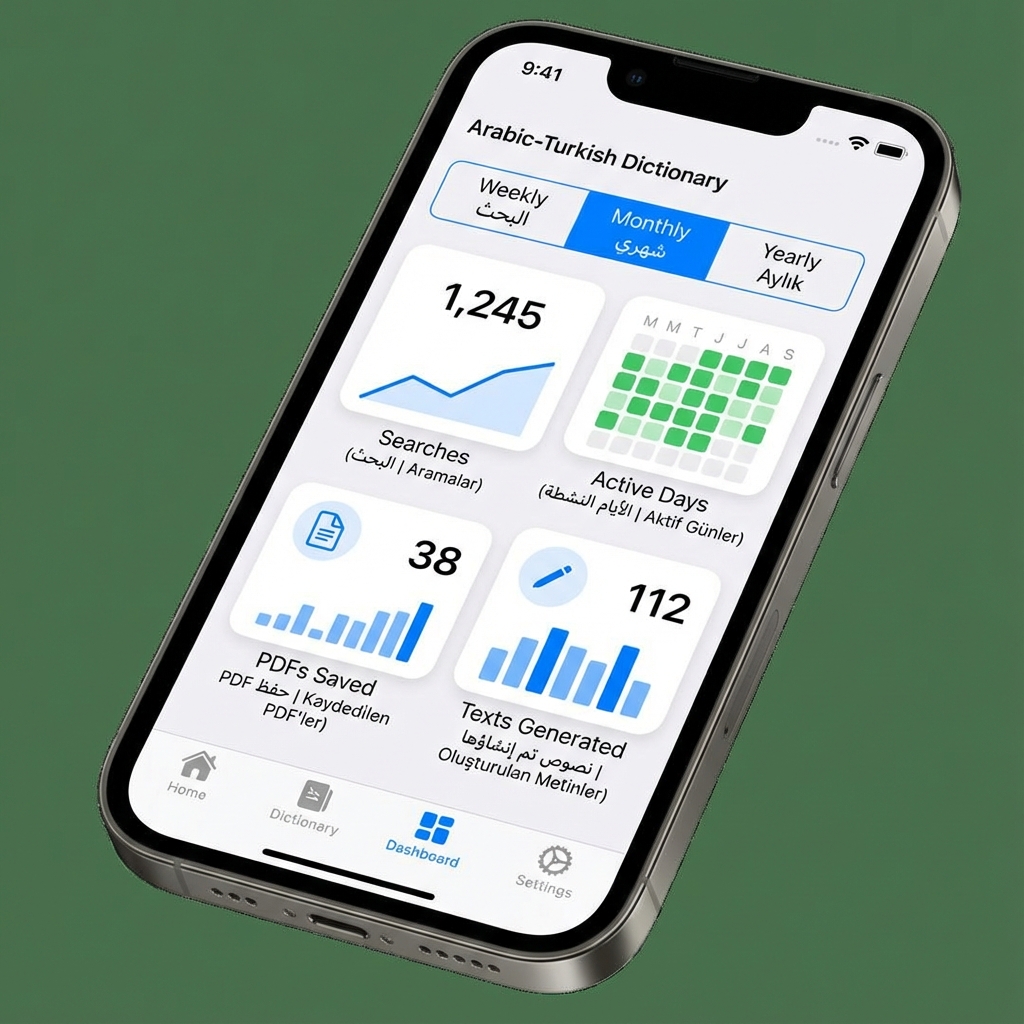Aktivite paneli ekranı